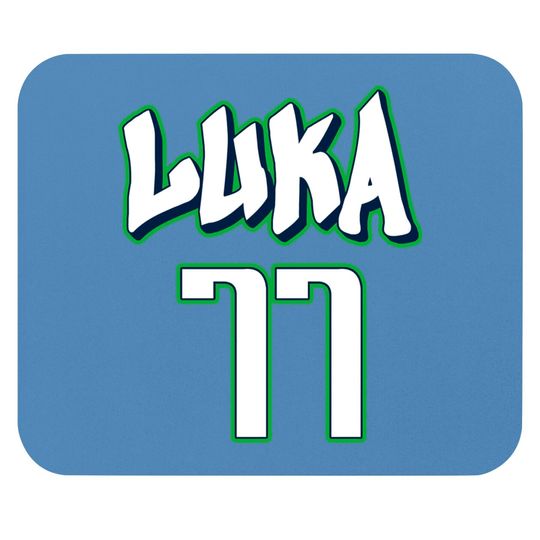 Discover Luka Doncic 77 City Jersey Classic Mouse Pads