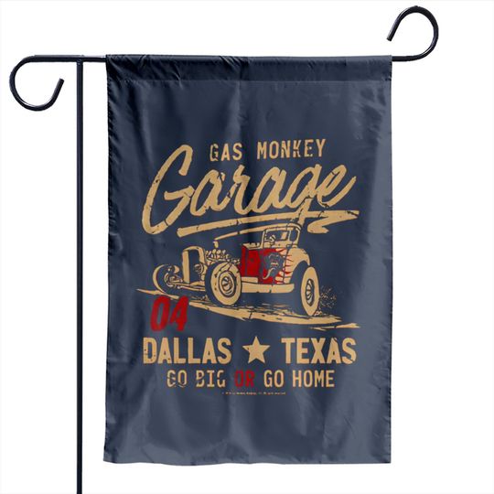 Discover Gas Monkey Garage Vintage Hot Rod Garden Flag Garden Flags