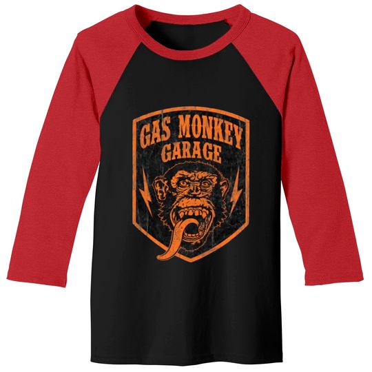 Discover Gas Monkey Garage Shield Tee Baseball Tees