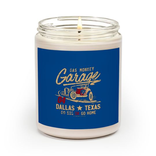 Discover Gas Monkey Garage Vintage Hot Rod Scented Candle Scented Candles