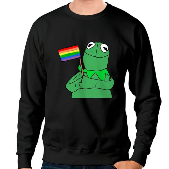 Discover Gay Pride Kermit - Kermit - Sweatshirts