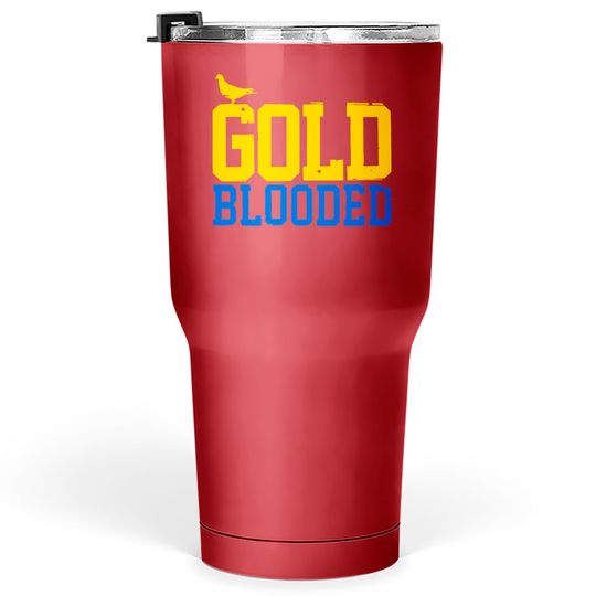 Discover Warriors Gold Blooded 2022 Tumblers 30 oz, Gold Blooded unisex Tumblers 30 oz