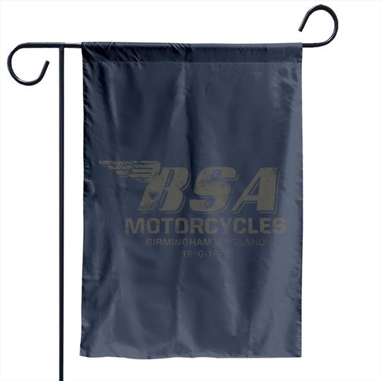 Discover BSA Birmingham Logo British Motorcycles Garden Flag Garden Flags