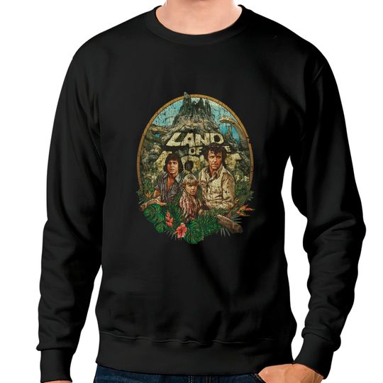 Discover Land of the Lost 1974 - 70s Tv - Sweatshirts