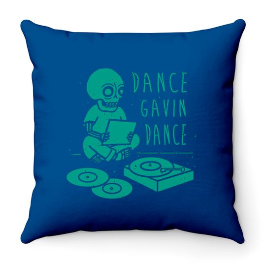 Discover Dance Gavin Dance Graphic Design Throw Pillows