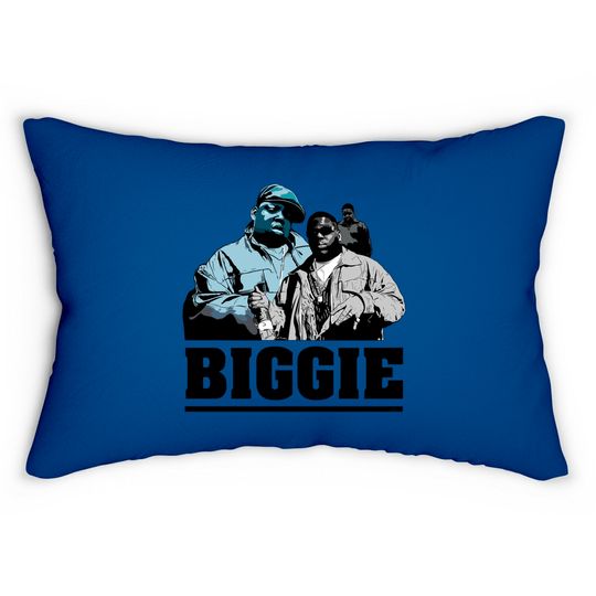 Discover Biggie - Biggie Smalls - Lumbar Pillows