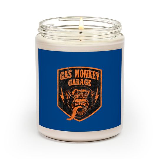 Discover Gas Monkey Garage Shield Scented Candle Scented Candles