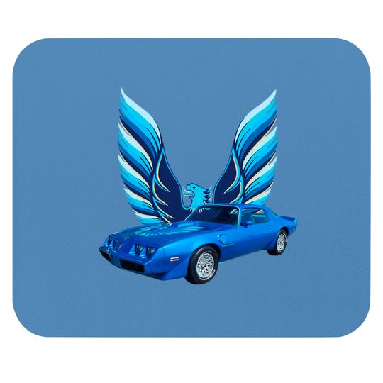 Discover 1979 Pontiac Firebird Trans AM on front and back - Trans Am - Mouse Pads