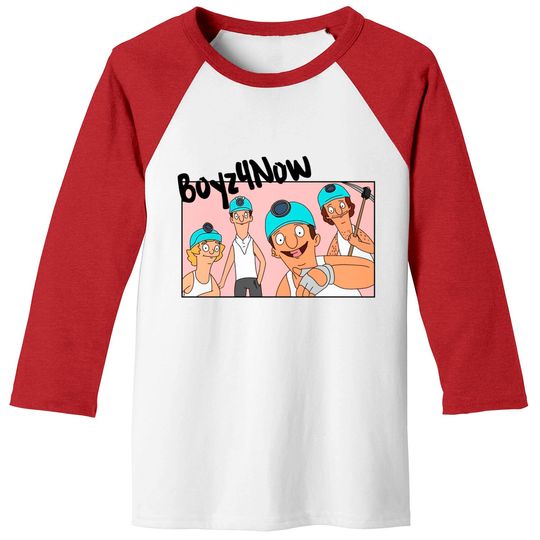 Discover Boyz 4 Now - Bobs Burgers - Baseball Tees