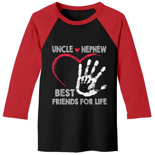 Discover Uncle and nephew best friends for life Baseball Tees