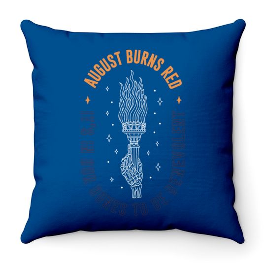 Discover august burns red Throw Pillows