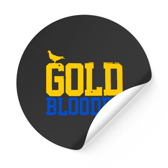 Discover Warriors Gold Blooded 2022 Sticker, Gold Blooded unisex Stickers