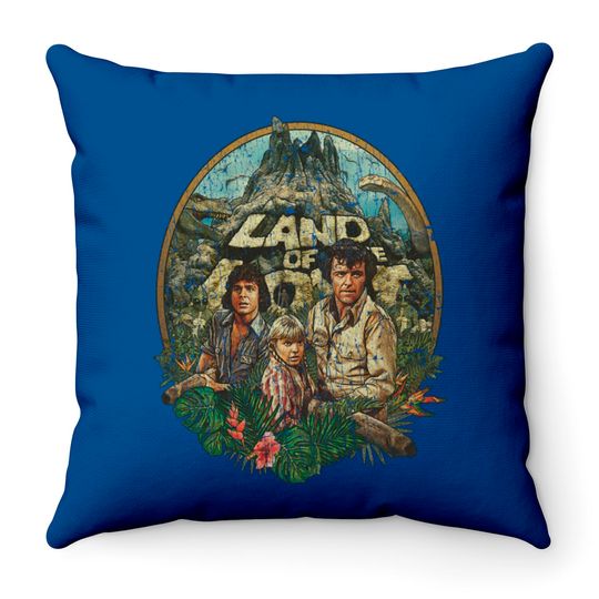 Discover Land of the Lost 1974 - 70s Tv - Throw Pillows