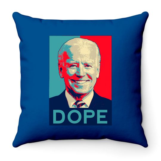 Discover Dope Biden - Dope - Throw Pillows