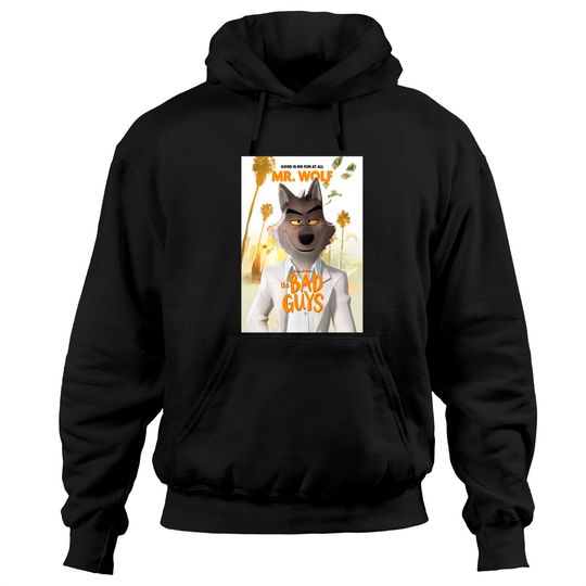 Discover The Bad Guys Movie 2022, Mr Wolf  Classic Hoodies