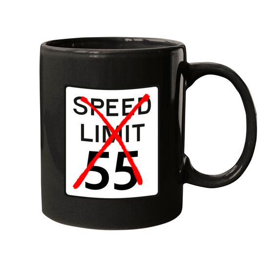 Discover Speed Limit 55 - The Cannonball Run - Mugs