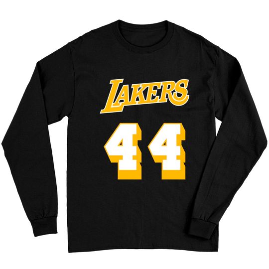 Discover Jerry West Jersey - Jerry West - Long Sleeves