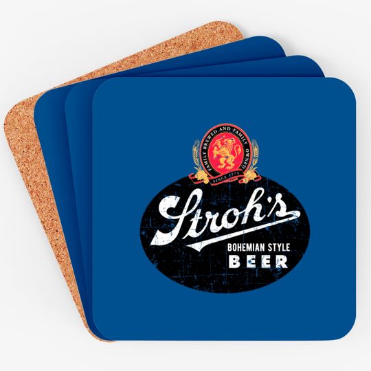 Discover Stroh's Beer - Beer - Coasters