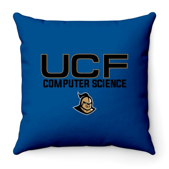 Discover UCF Computer Science (Mascot) - Ucf - Throw Pillows