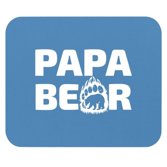 Discover papa bear - Papa Bear Father Day Gift Idea - Mouse Pads