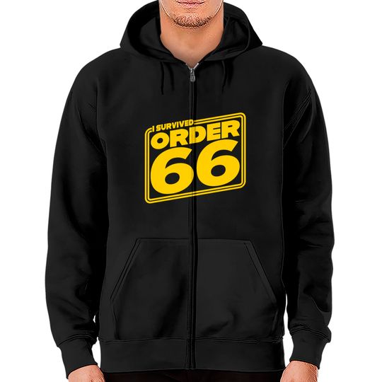 Discover I Survived Order Sixty-Six - Order 66 - Zip Hoodies