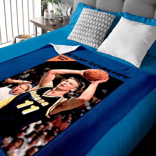 Discover Detlef Sixth Man Schrempf - Basketball - Baby Blankets