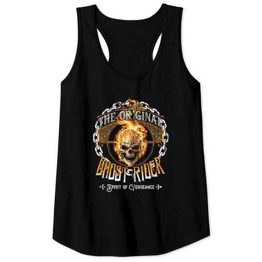 Discover The Original Ghost Rider, distressed - Ghost Rider - Tank Tops