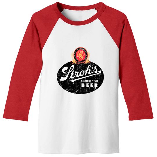 Discover Stroh's Beer - Beer - Baseball Tees