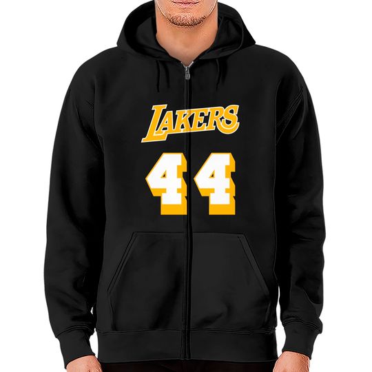 Discover Jerry West Jersey - Jerry West - Zip Hoodies