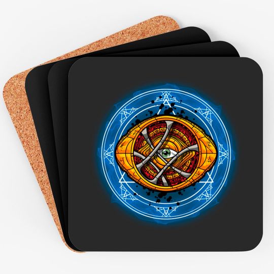 Discover Master of Time - Eye Of Agamotto - Coasters