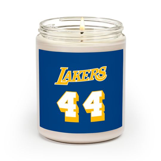 Discover Jerry West Jersey - Jerry West - Scented Candles