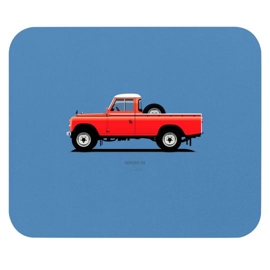 Discover Series 3 PickUp 109 Red - Land Rover - Mouse Pads