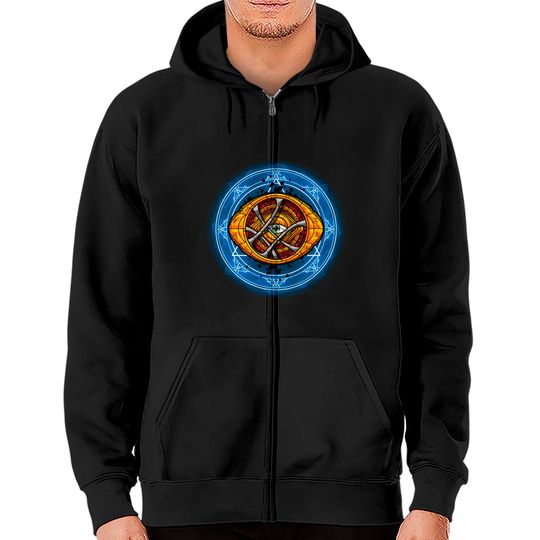 Discover Master of Time - Eye Of Agamotto - Zip Hoodies