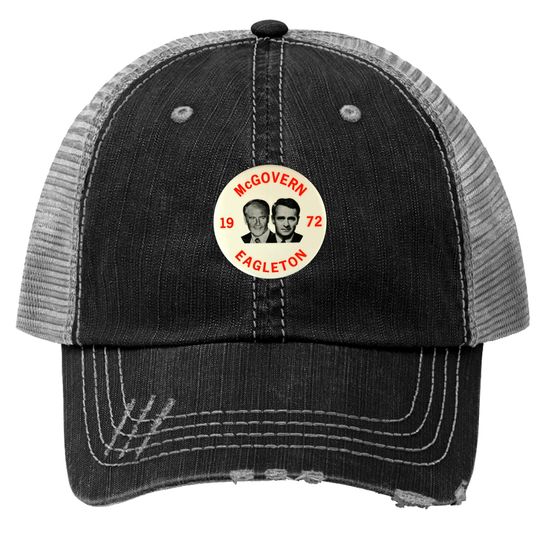Discover McGovern - Eagleton 1972 Presidential Campaign Button - Politics - Trucker Hats