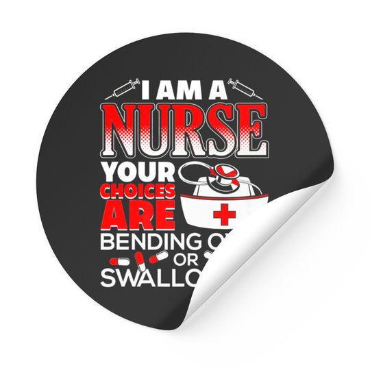 Discover Funny Nurse Humor - Funny Nurse Humor - Stickers
