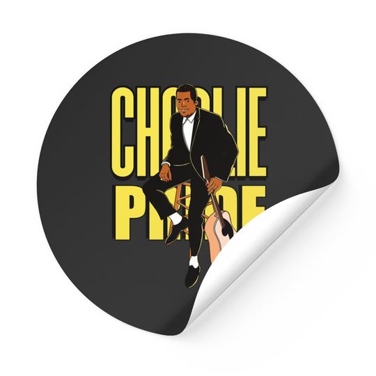 Discover Charlie Pride - Charlie Pride - Stickers