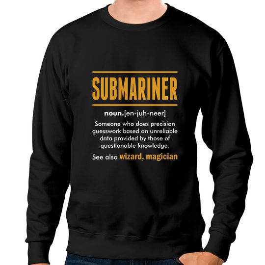Discover Submariner Wizard Magician Sweatshirts