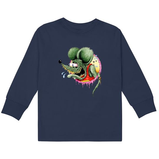 Discover Classic Rat Fink - Rat Fink -  Kids Long Sleeve T-Shirts