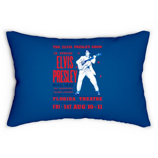 Discover Lumbar Pillows Elvis Presley Wild In The Country Retro Vintage The King Rock N Roll