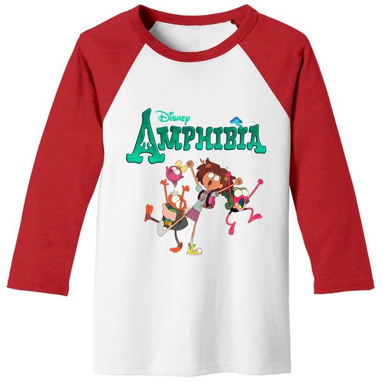 Discover Disney Amphibia Baseball Tees All Characters, Disney Characters Shirt, Matching Shirt, Disney World Shirt, Disneyland Shirt.