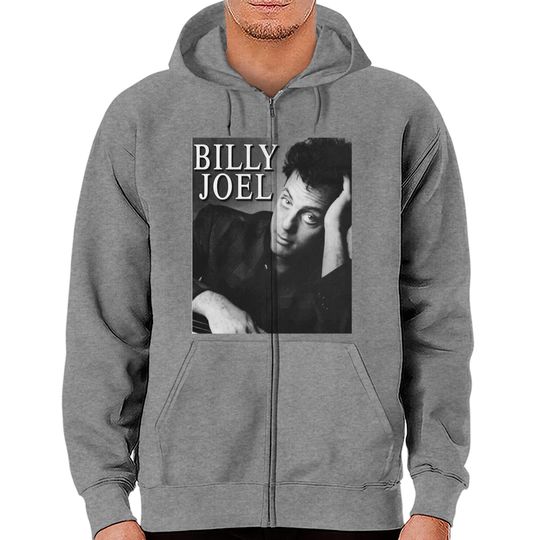 Discover Billy Joel Classic Zip Hoodies