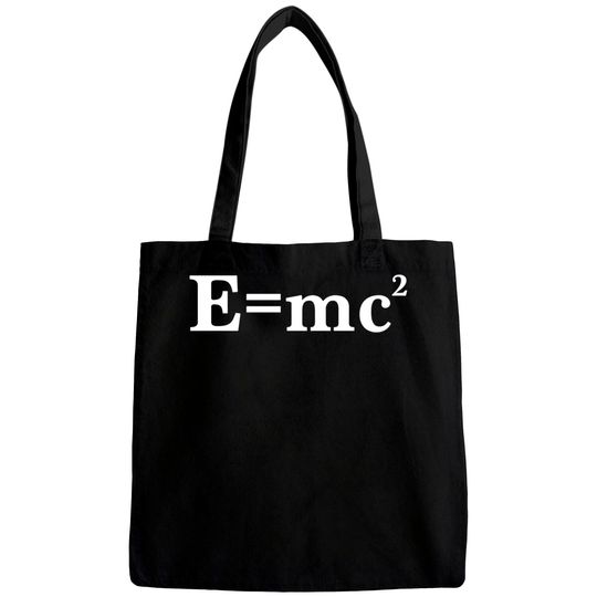 Discover Albert einstein - E=MC2 Bags