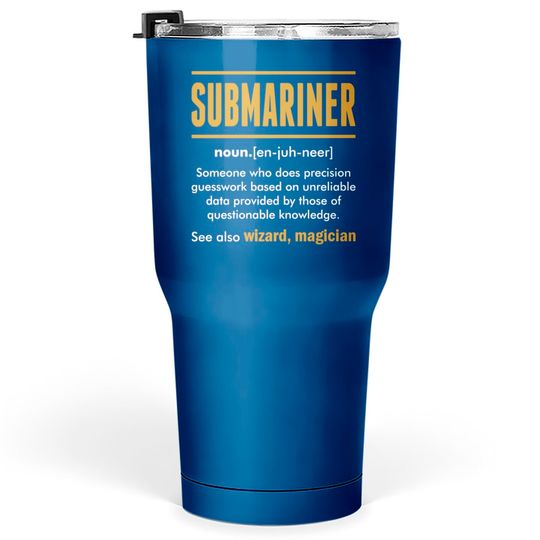 Discover Submariner Wizard Magician Tumblers 30 oz