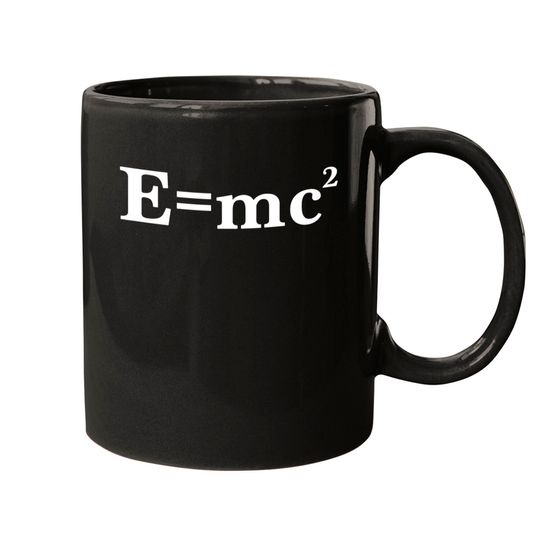 Discover Albert einstein - E=MC2 Mugs