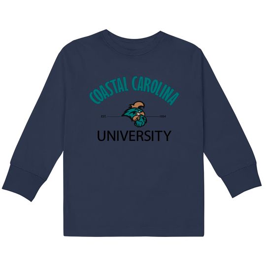 Discover Coastal Carolina University Chanticleer  Kids Long Sleeve T-Shirts