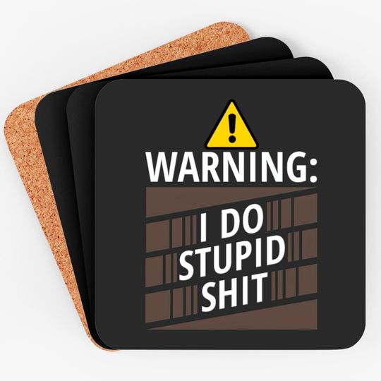 Discover warning Coasters