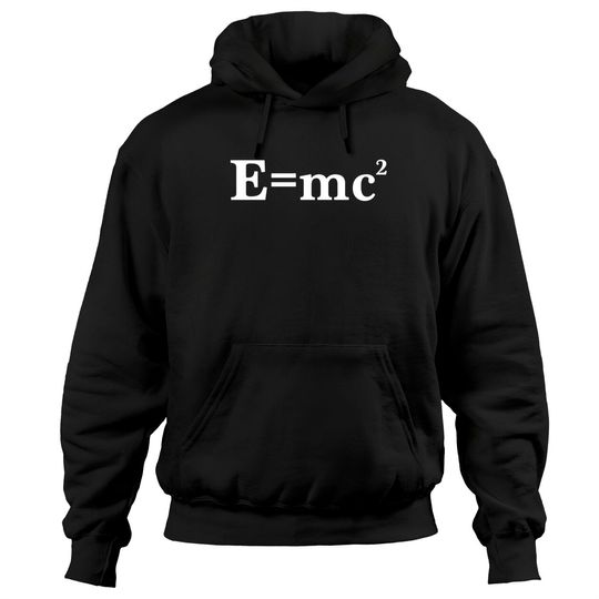 Discover Albert einstein - E=MC2 Hoodies
