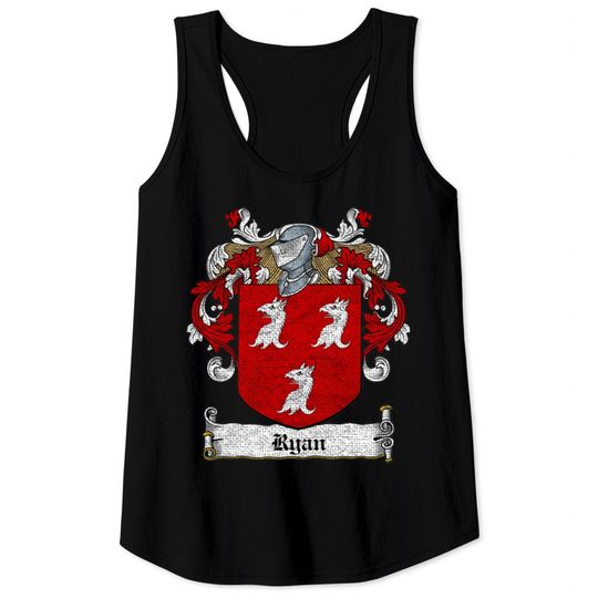 Discover Ryan Family Crest Apparel Clothing Tank Tops