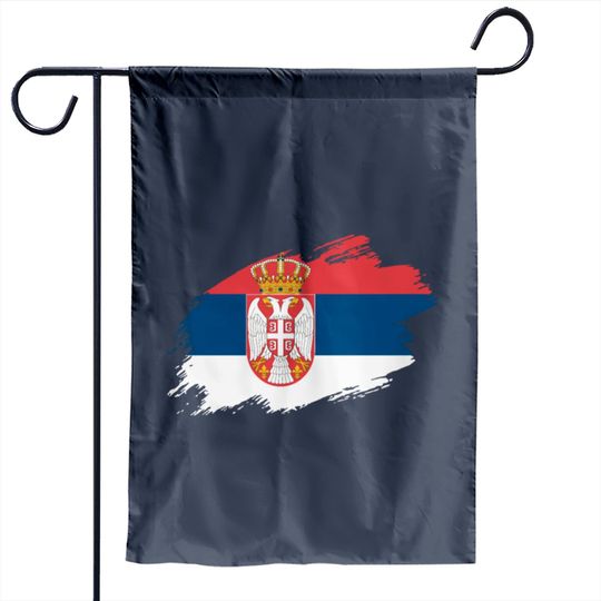 Discover Serbia Serbian flag Garden Flags