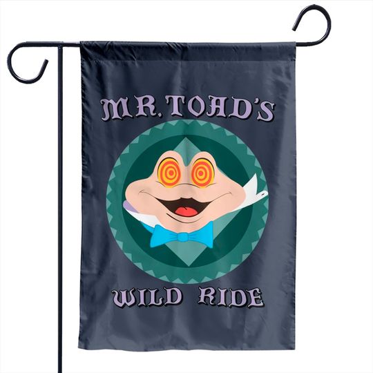 Discover mr toad Garden Flag Garden Flags